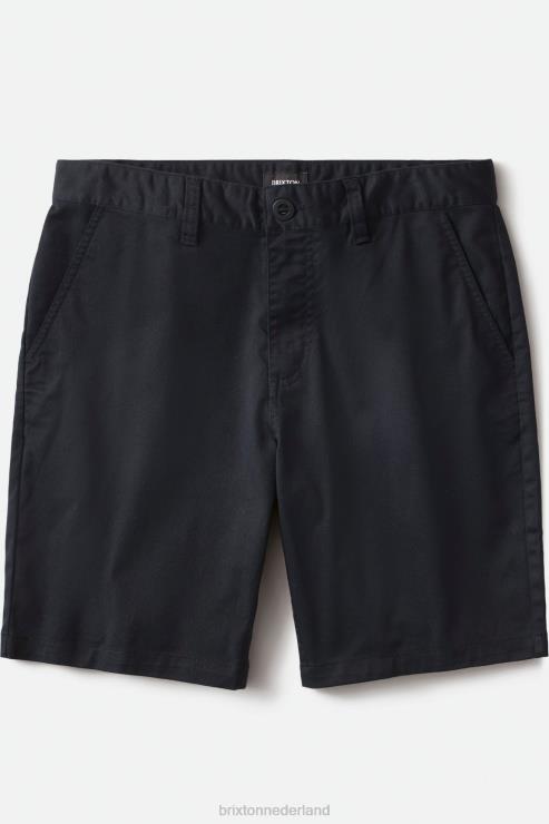 kleding zwart Brixton 0ZD0J163 Heren keuze chino short 9''