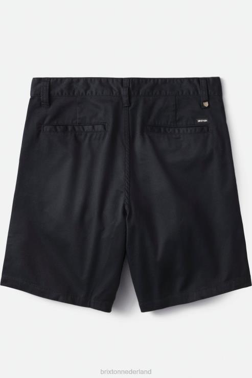 kleding zwart Brixton 0ZD0J163 Heren keuze chino short 9''