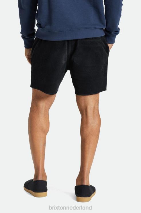 kleding zwart koord Brixton 0ZD0J169 Heren madrid ii kort 5''