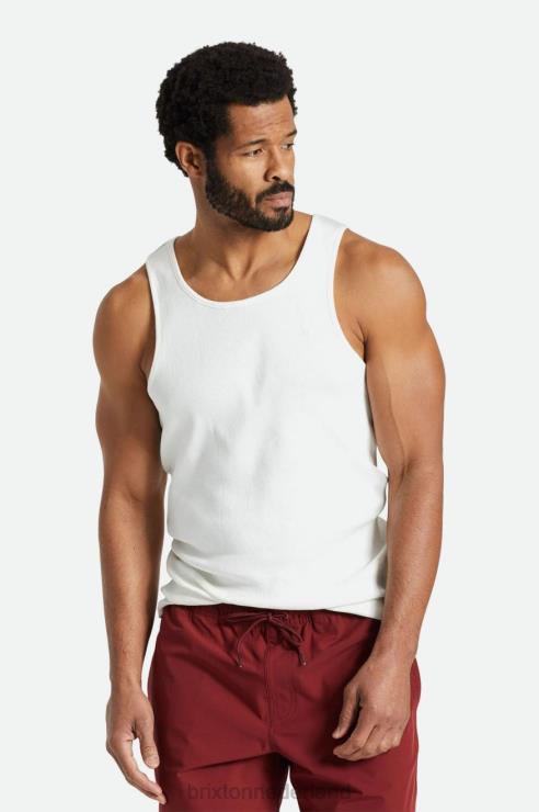 kleding gebroken witte vintage wassing Brixton 0ZD0J127 Heren vintage reservetank