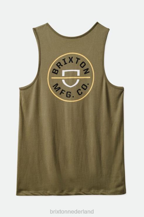 kleding olijven overschot Brixton 0ZD0J126 Heren kuif tanktop