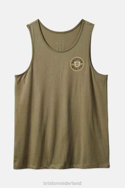 kleding olijven overschot Brixton 0ZD0J126 Heren kuif tanktop