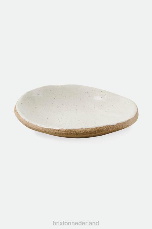 accessoires beige Brixton x O-M 0ZD0J369 uniseks handgemaakte keramische catch all schotel