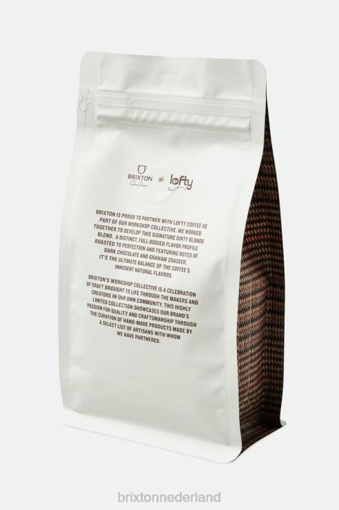 accessoires koffie Brixton x Lofty 0ZD0J367 uniseks vuile blonde mix