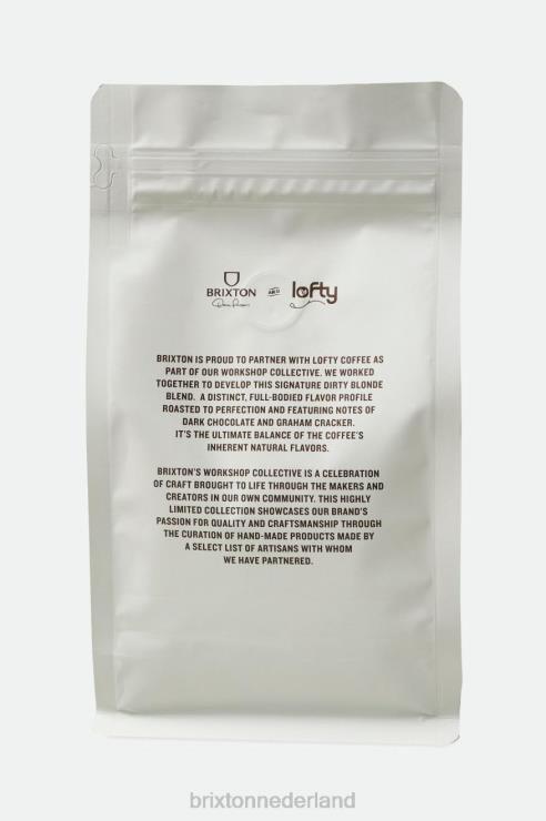 accessoires koffie Brixton x Lofty 0ZD0J367 uniseks vuile blonde mix