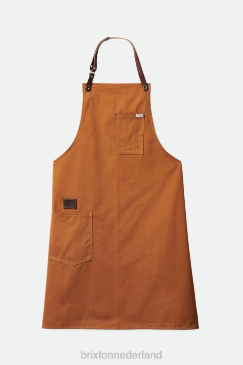 accessoires toffee Brixton x Artifact 0ZD0J376 uniseks schort voor alle doeleinden