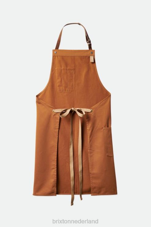 accessoires toffee Brixton x Artifact 0ZD0J376 uniseks schort voor alle doeleinden