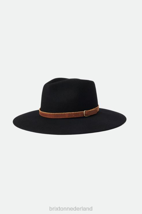 accessoires bruin Brixton 0ZD0J364 uniseks verstelbare hoedenband met gesp