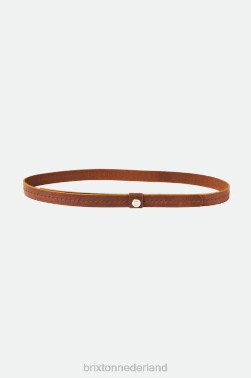 accessoires bruine ster Brixton 0ZD0J344 uniseks verstelbare schildhoedband