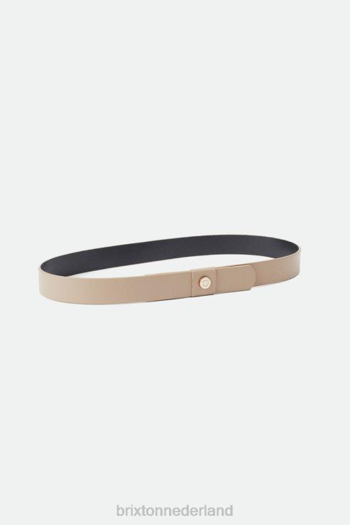 accessoires licht taupe Brixton 0ZD0J363 uniseks verstelbare schildhoedband