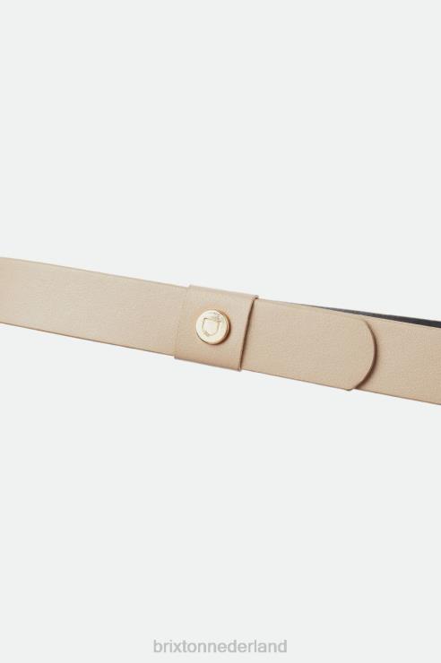 accessoires licht taupe Brixton 0ZD0J363 uniseks verstelbare schildhoedband