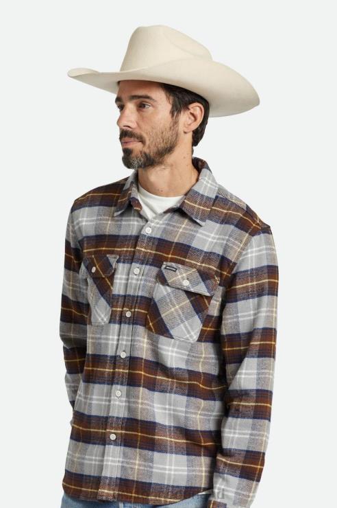 accessoires witte pet Brixton 0ZD0J202 uniseks el paso reserve cowboyhoed