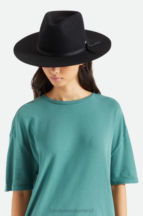 accessoires zwart Brixton 0ZD0J205 uniseks Cohen cowboyhoed