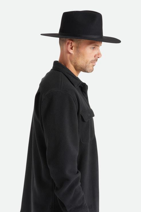 accessoires zwart Brixton 0ZD0J205 uniseks Cohen cowboyhoed