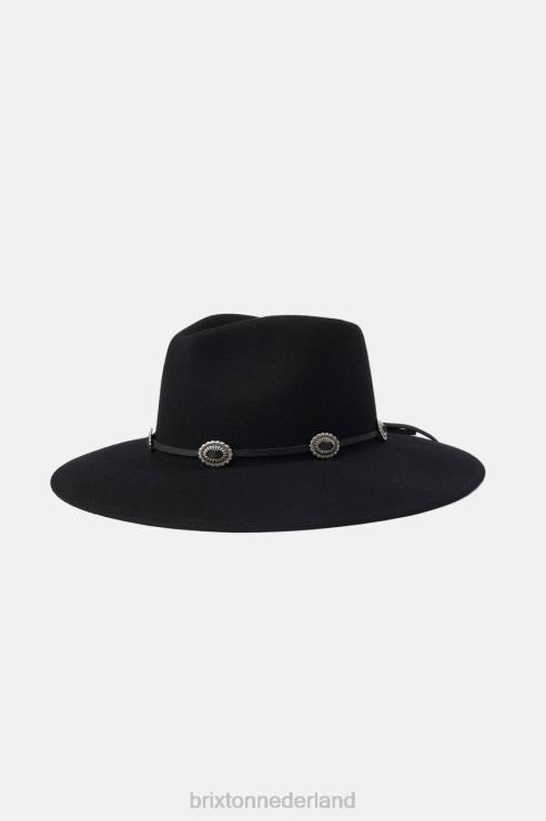 accessoires zwart Brixton 0ZD0J362 uniseks verstelbare westerse hoedenband