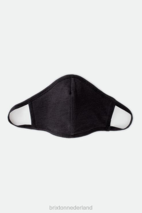 accessoires blauwe ingenieursstreep Brixton 0ZD0J398 uniseks omkeerbaar gezichtsmasker