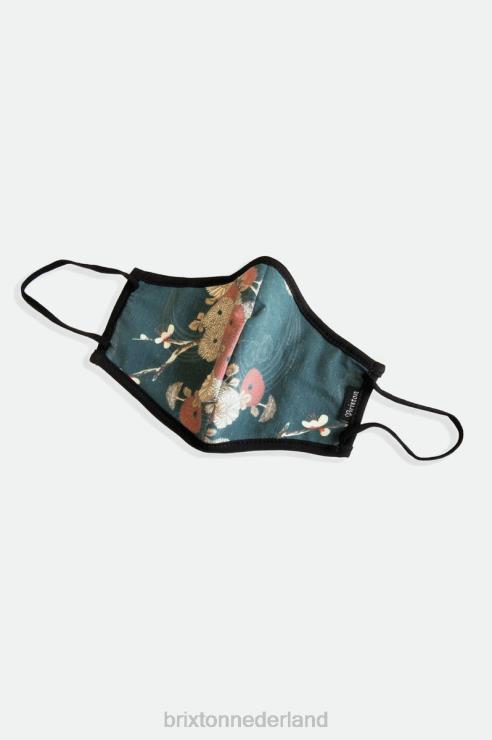 accessoires bloemen Brixton 0ZD0J390 uniseks antimicrobieel 4-way stretch gezichtsmasker