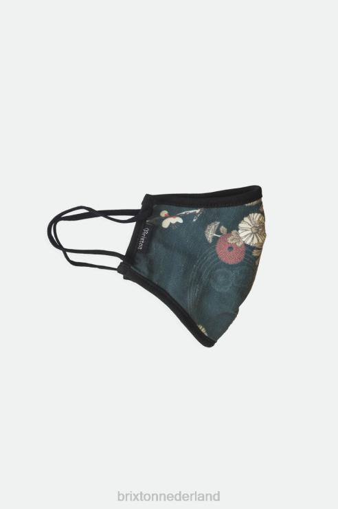 accessoires bloemen Brixton 0ZD0J390 uniseks antimicrobieel 4-way stretch gezichtsmasker