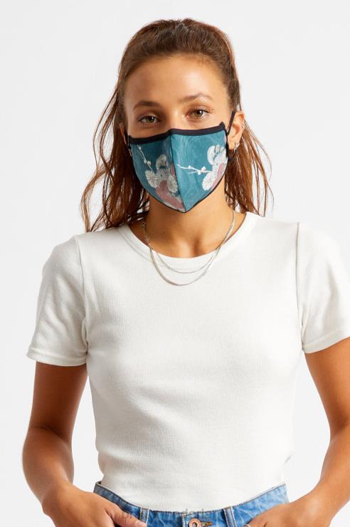 accessoires bloemen Brixton 0ZD0J390 uniseks antimicrobieel 4-way stretch gezichtsmasker