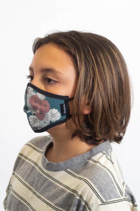 accessoires bloemen Brixton 0ZD0J409 uniseks antimicrobieel gezichtsmasker voor jongeren