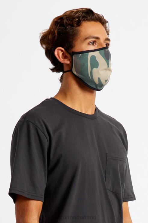 accessoires camouflage Brixton 0ZD0J388 uniseks antimicrobieel 4-way stretch gezichtsmasker