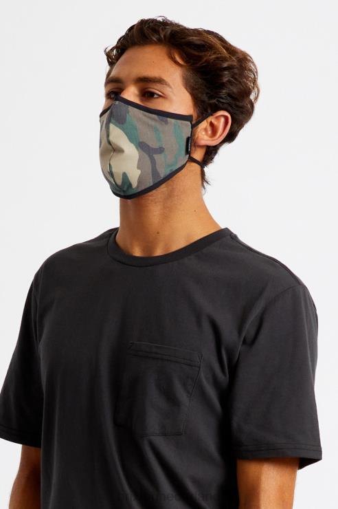 accessoires camouflage Brixton 0ZD0J388 uniseks antimicrobieel 4-way stretch gezichtsmasker