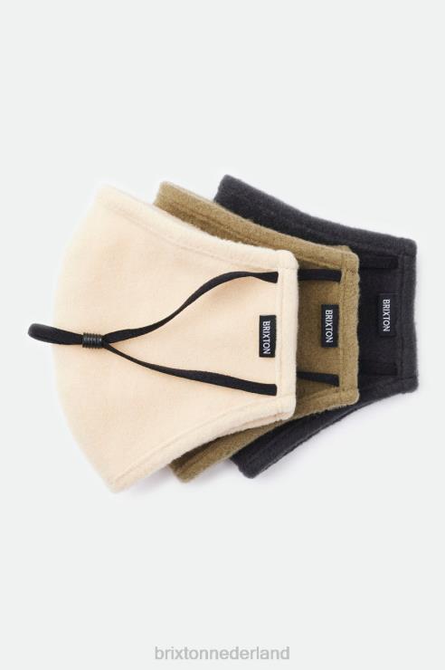 accessoires havermout Brixton 0ZD0J395 uniseks arctisch fleece gezichtsmasker