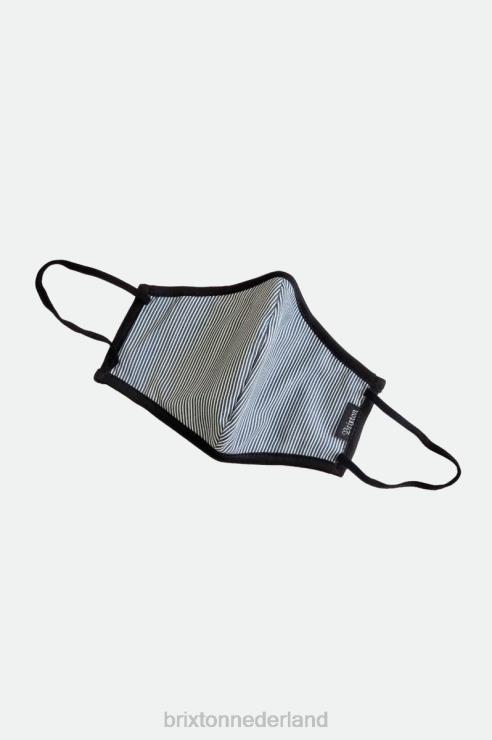 accessoires ingenieur Brixton 0ZD0J389 uniseks antimicrobieel 4-way stretch gezichtsmasker