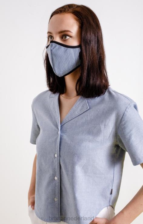 accessoires ingenieur Brixton 0ZD0J389 uniseks antimicrobieel 4-way stretch gezichtsmasker