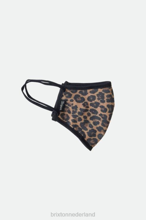 accessoires luipaard Brixton 0ZD0J391 uniseks antimicrobieel 4-way stretch gezichtsmasker