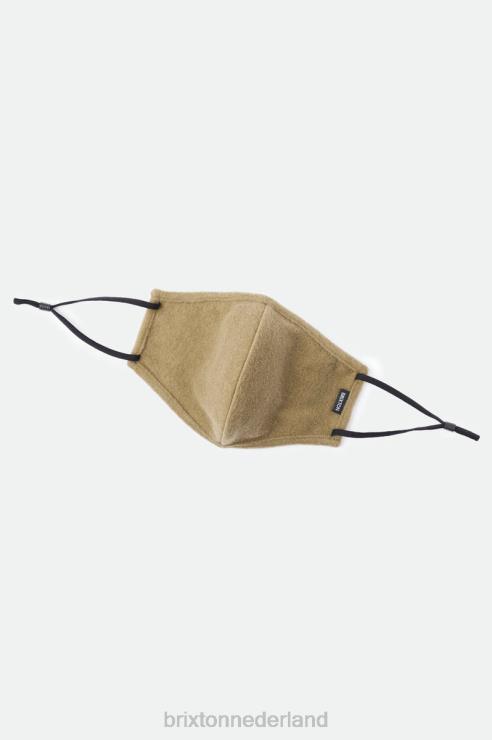 accessoires militaire olijf Brixton 0ZD0J394 uniseks arctisch fleece gezichtsmasker