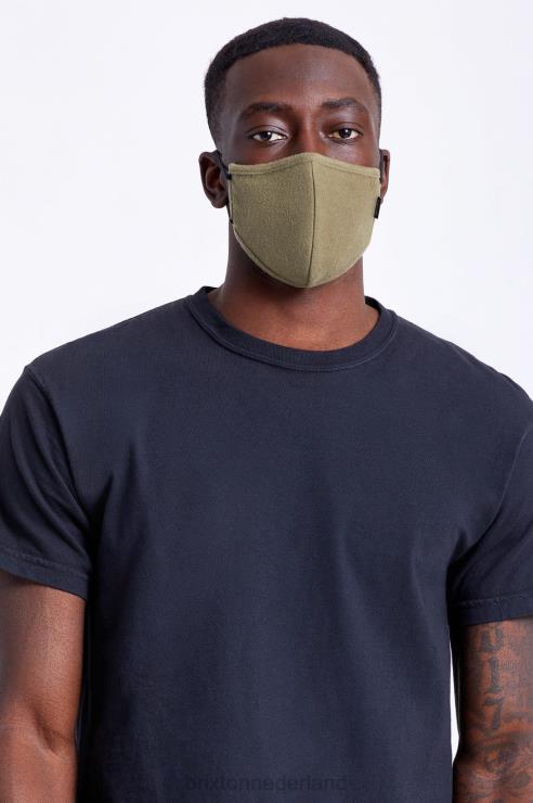 accessoires militaire olijf Brixton 0ZD0J394 uniseks arctisch fleece gezichtsmasker