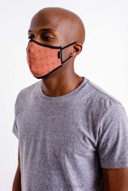 accessoires polka Brixton 0ZD0J392 uniseks antimicrobieel 4-way stretch gezichtsmasker