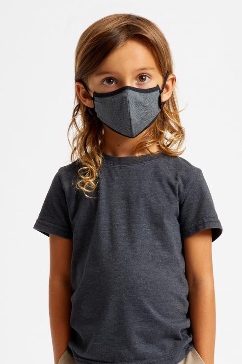 accessoires zwarte visgraat Brixton 0ZD0J408 uniseks antimicrobieel gezichtsmasker voor jongeren