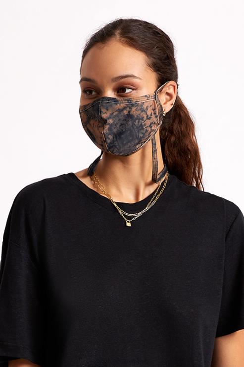 accessoires zwarte zonnewas Brixton 0ZD0J381 uniseks alles gezichtsmasker