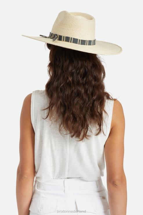 accessoires natuurlijk Brixton 0ZD0J519 vrouwen leigh stro gleufhoed