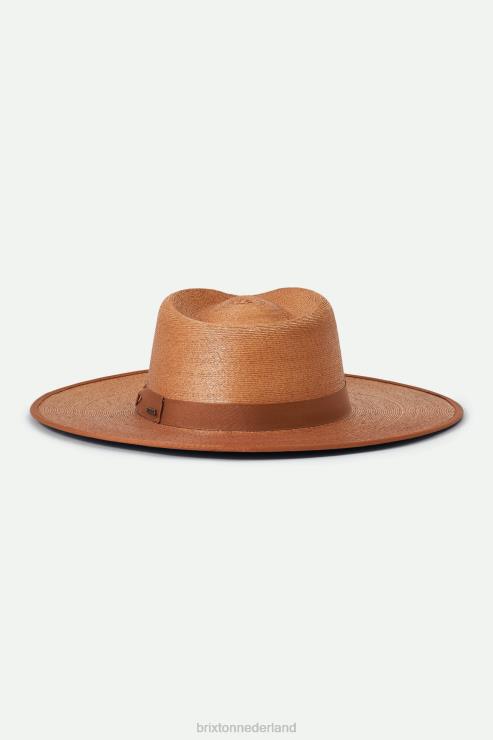 accessoires Roest Brixton 0ZD0J509 vrouwen jo strooien rancher hoed