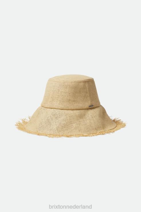 accessoires bruinen Brixton 0ZD0J512 vrouwen opvouwbare vissershoed van alice