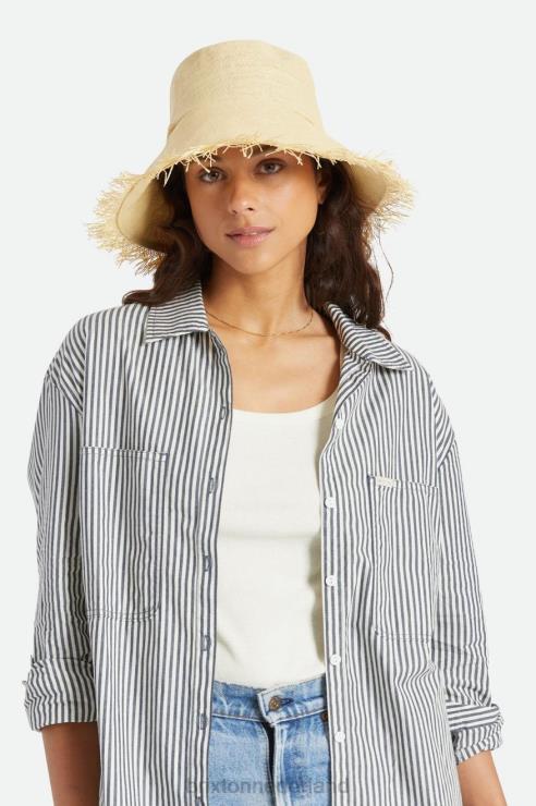accessoires bruinen Brixton 0ZD0J512 vrouwen opvouwbare vissershoed van alice