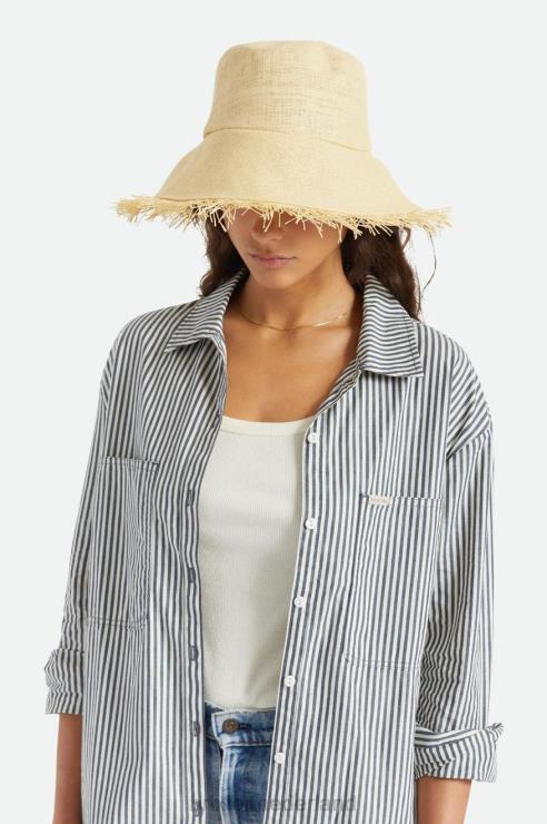 accessoires bruinen Brixton 0ZD0J512 vrouwen opvouwbare vissershoed van alice