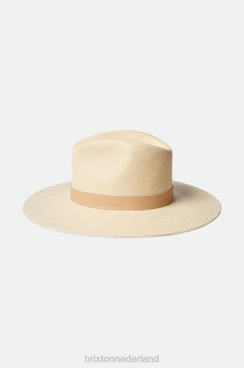 accessoires catalina zand Brixton 0ZD0J498 vrouwen harper hoed van panama stro