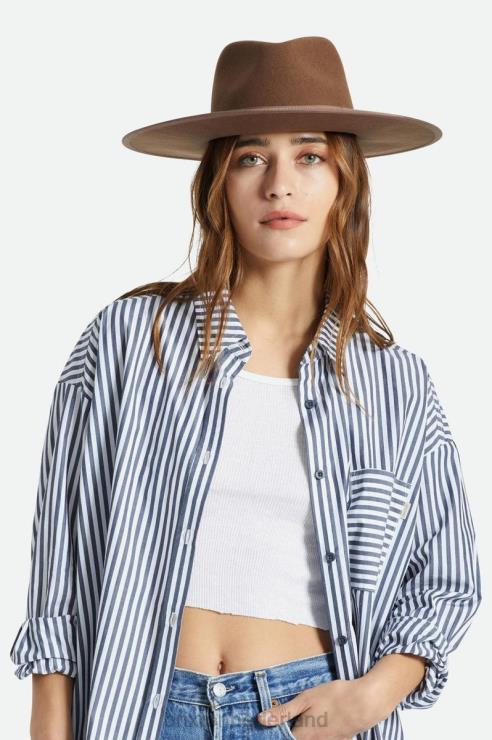 accessoires donkere tint Brixton 0ZD0J529 vrouwen jo rancher hoed