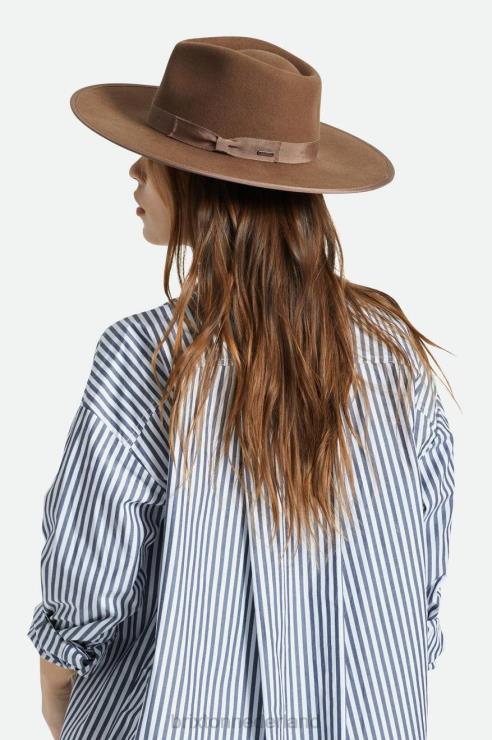 accessoires donkere tint Brixton 0ZD0J529 vrouwen jo rancher hoed