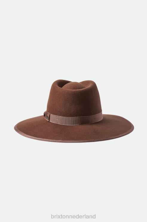 accessoires donkere tint Brixton 0ZD0J529 vrouwen jo rancher hoed