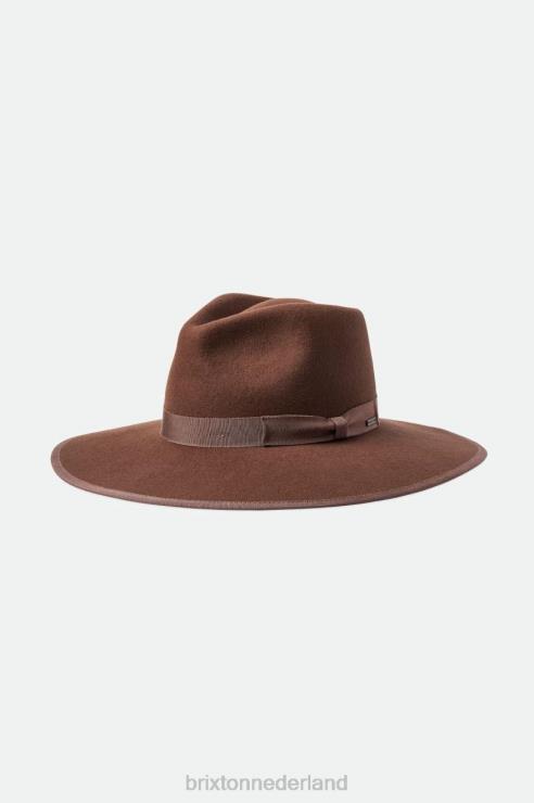accessoires donkere tint Brixton 0ZD0J529 vrouwen jo rancher hoed