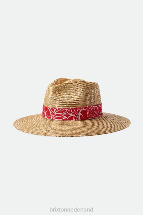 accessoires honing/aloha rood Brixton 0ZD0J521 vrouwen joanna hoed