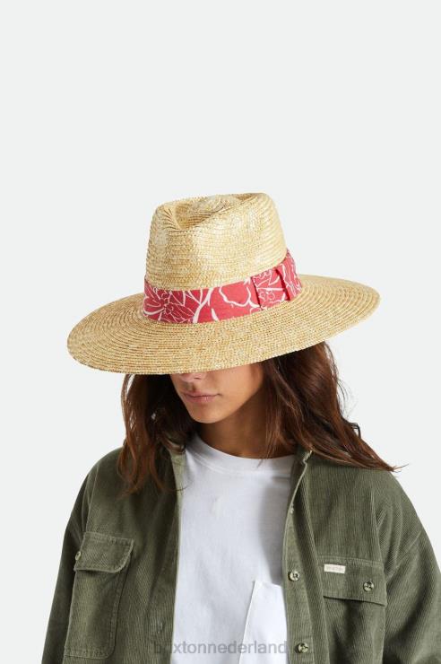 accessoires honing/aloha rood Brixton 0ZD0J521 vrouwen joanna hoed