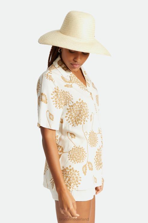 accessoires natuurlijk Brixton 0ZD0J517 vrouwen janae zonnehoed