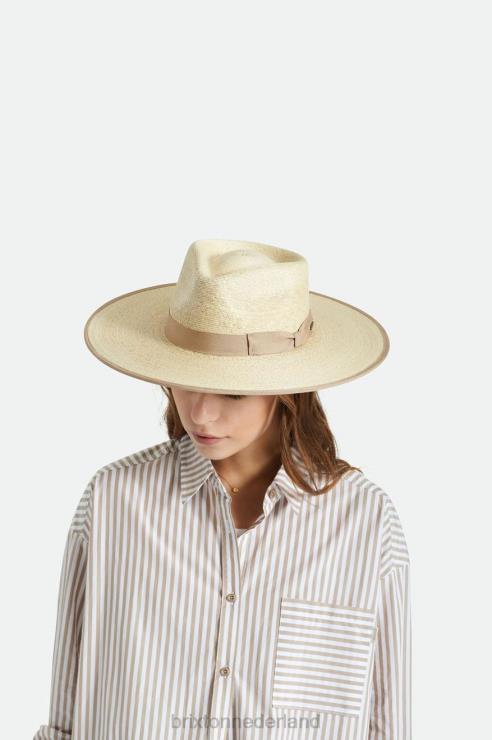 accessoires natuurlijk Brixton 0ZD0J518 vrouwen jo strooien rancher hoed