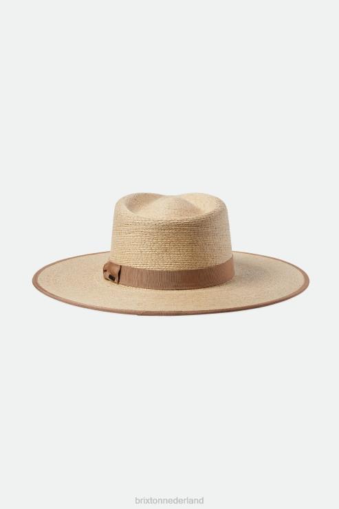 accessoires natuurlijk Brixton 0ZD0J518 vrouwen jo strooien rancher hoed